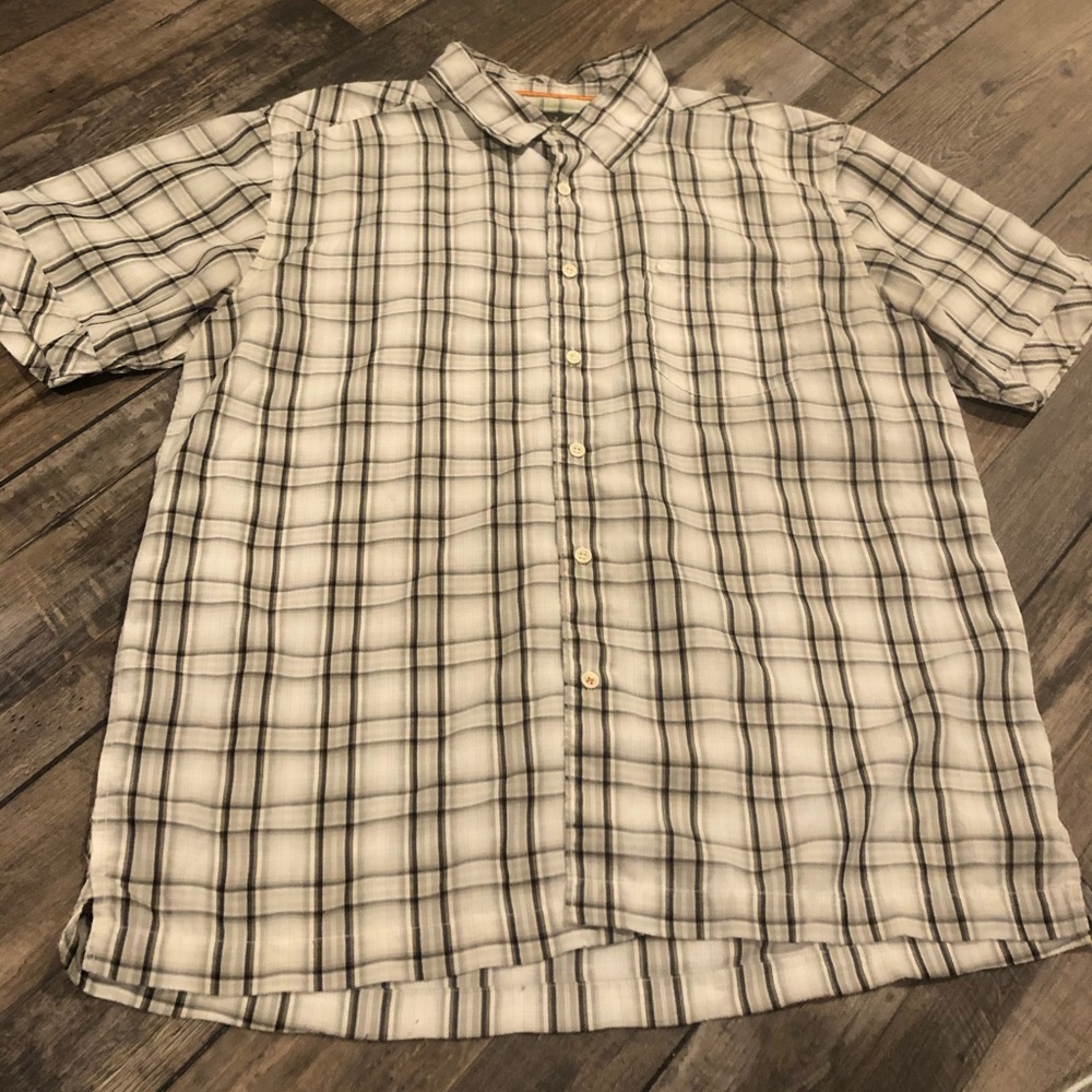 Men’s QuickSilver Button Down Sz L